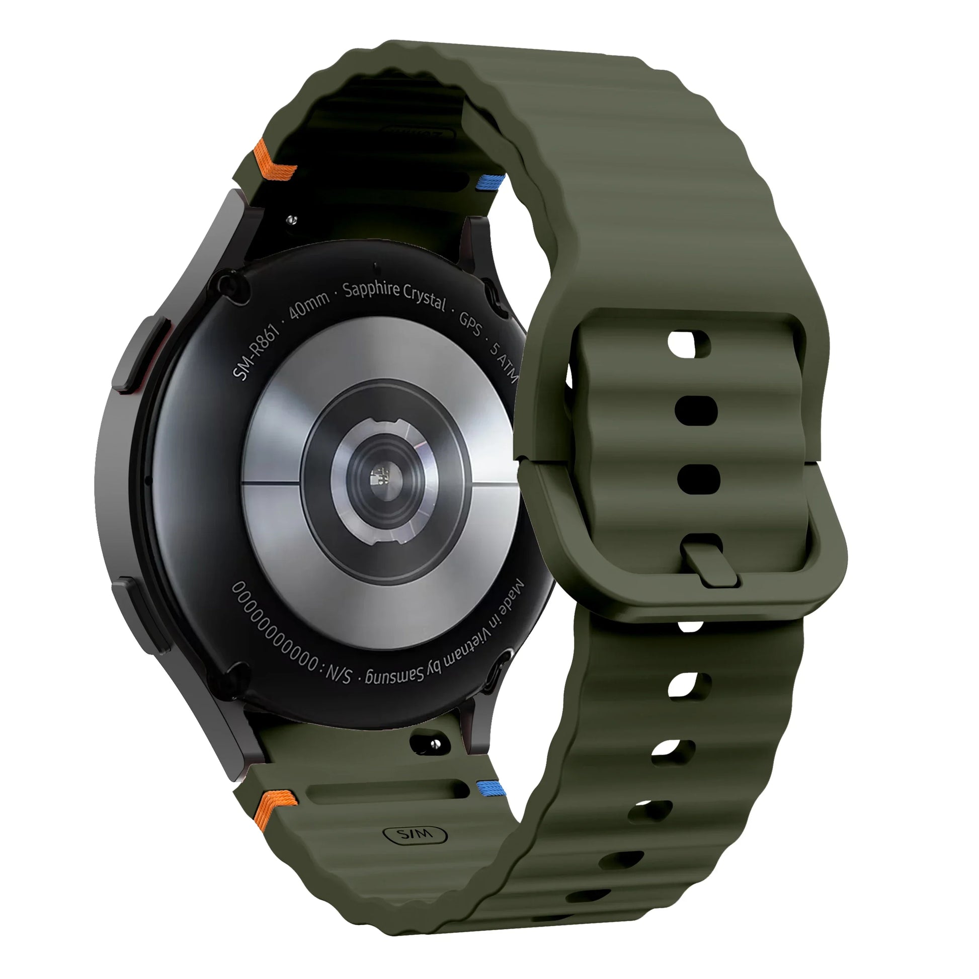 Original Silicone Band for Samsung Galaxy Watch 7 FE 6 4 Classic 5 Pro 44mm 40mm 43mm 47mm 45mm Bracelet Galaxy Watch6 7 Stra