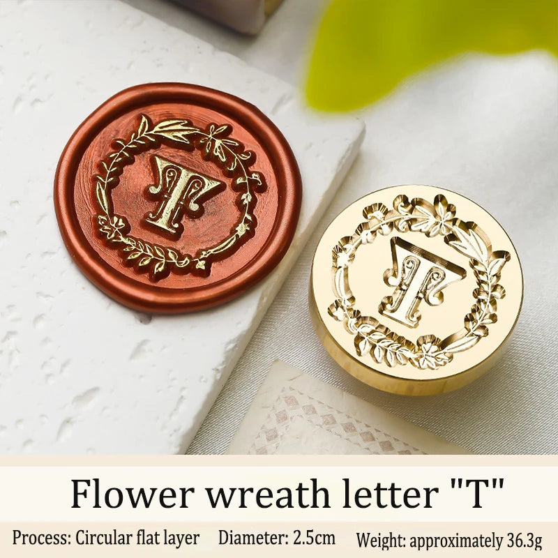 A-Z Seal Kit Sealing Wax for Stamp Head Letter Retro Stamps wax stamp for Wedding Logo for Print Set Wedding Craft Soaps Stam