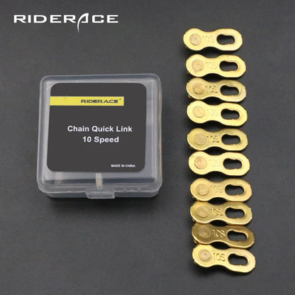 5 Pair Bicycle Chain Link Connector Joints Magic Buttons Cycling Speed Quick Master Links For Mountain Bike 6/7/8/9/10/11/12 