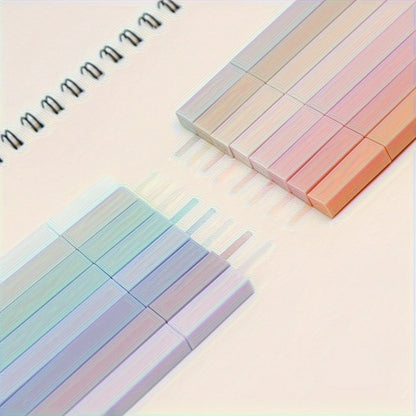 12pcs Square Highlighter Markers Painting Tools for Journaling School Office Supplies for Students Artists and Stationery Lov