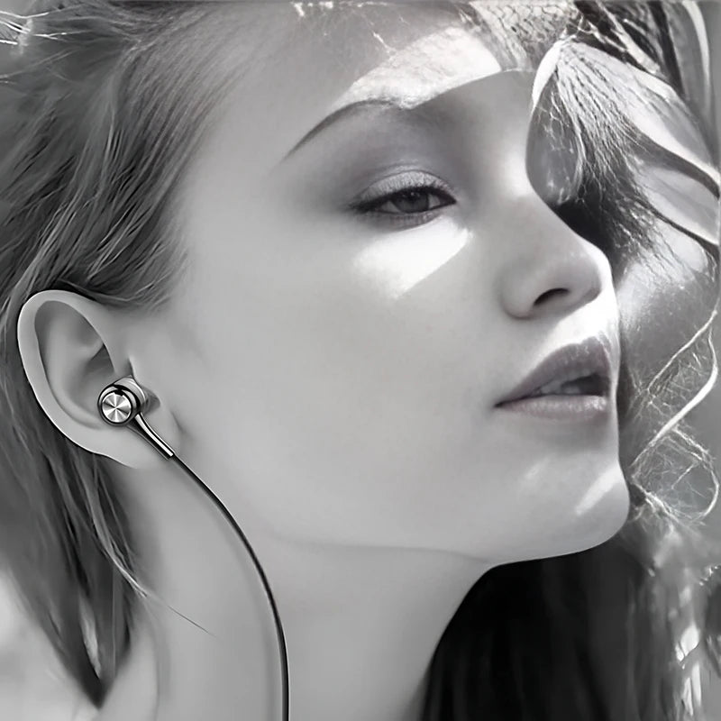 3.5mm Wired Earphone In Ear Headset HIFI Heavy Bass Earbuds Monitor Sports Headset Stereo Music Gaming Headphone With Microph