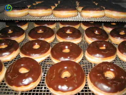 Customized Commercial Home Chocolate Glazer Donut Chocolate Coating Icer Decorated Donuts Icing Machine For Iced Donuts