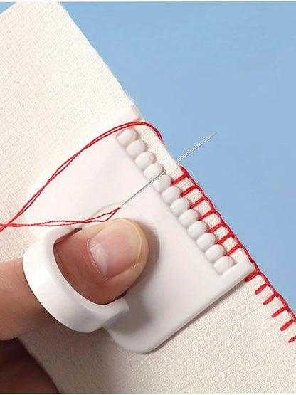 2pcs Sewing Guide Template Kit for Consistent Stitches – 3mm Spacing Precision Sewing Tool for Fabric Embroidery & Leathercra