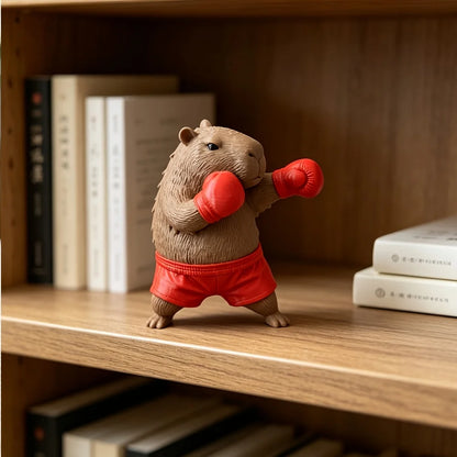 Cute Capybara Ornament, Desktop Office Decoration, Car Decor, Creative Animal Model, Collectible Figurines, Car Ornament - Br