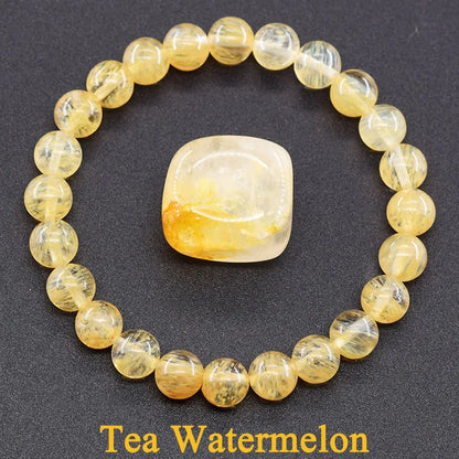 5A Natural Tiger Eye Bracelets Men Women Charm Natural Stone Jewelry Health Protection Soul Healing Couple Crystal Bead Brace