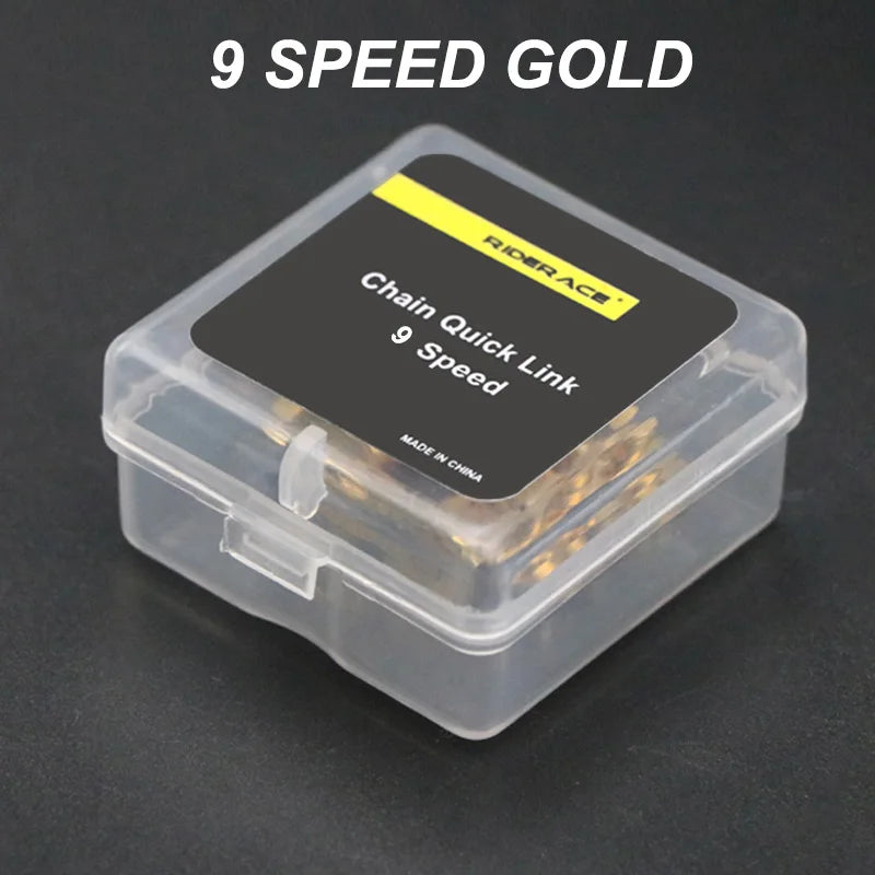 5 Pair Bicycle Chain Link Connector Joints Magic Buttons Cycling Speed Quick Master Links For Mountain Bike 6/7/8/9/10/11/12 