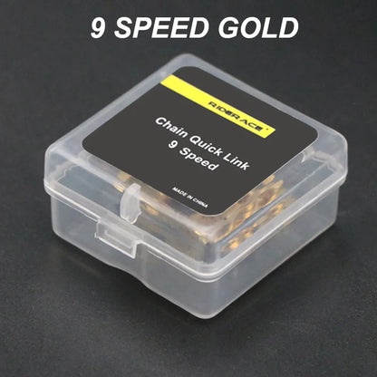5 Pair Bicycle Chain Link Connector Joints Magic Buttons Cycling Speed Quick Master Links For Mountain Bike 6/7/8/9/10/11/12 