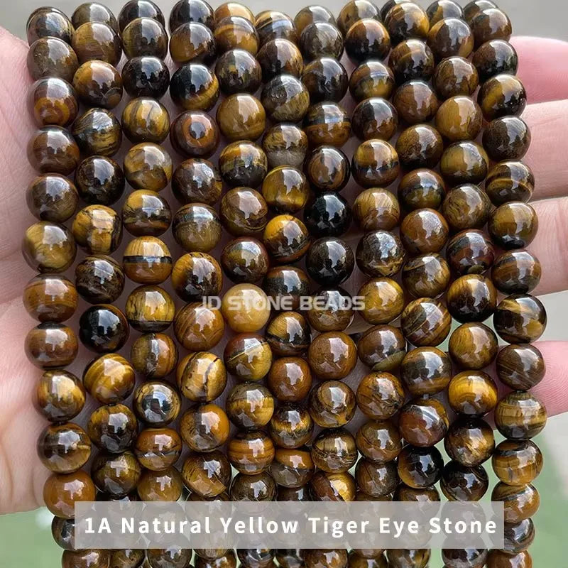 Natural Stone Golden Obsidian Bead Irisation Round Loose Spacer 4 6 8 10 12mm For Jewelry Making Diy Bracelet Necklace Access
