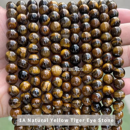 Natural Stone Golden Obsidian Bead Irisation Round Loose Spacer 4 6 8 10 12mm For Jewelry Making Diy Bracelet Necklace Access