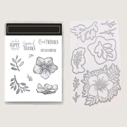 Spring 2026 April New Arrivals Stamp Dies Opulent Oasis Boutique Blossoms Thanks Man DIY Greeting Scrapbook Molds Mother's Da