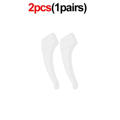 2/40pcs Silicone Ear Hook Anti-slip Glasses Leg Ear Sleeve Bracket Fastener Sunglasses Accessories Grip Anti-fall Eyewear Hol