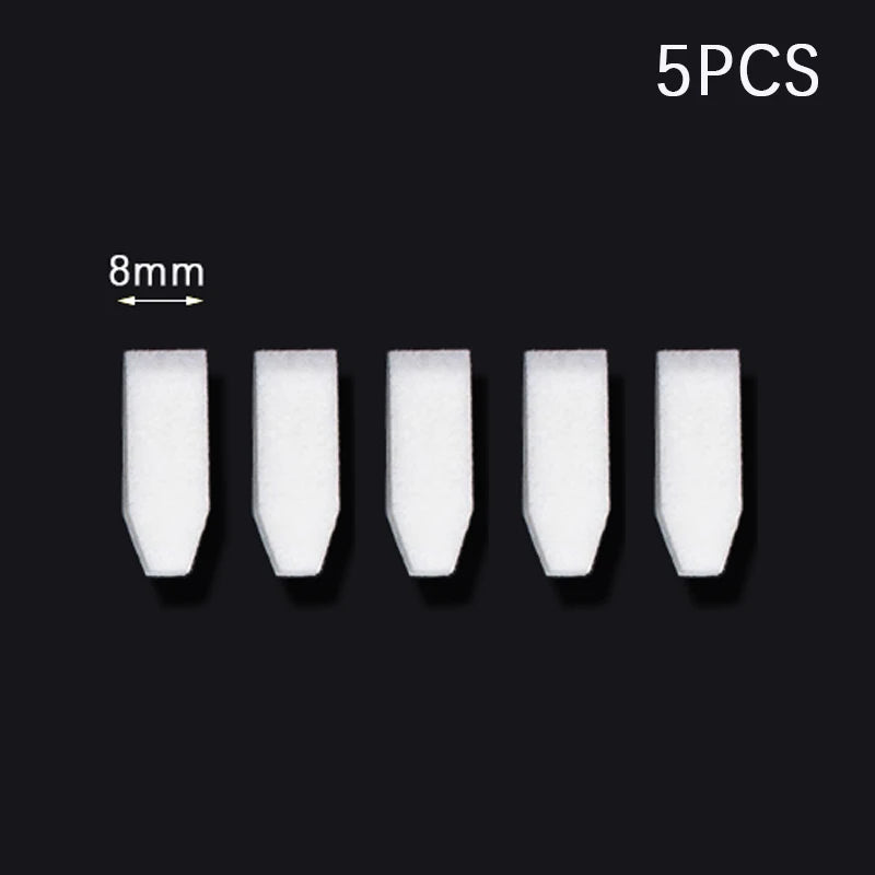 5pcs/lot Polyester Nibs for 3mm 5mm 6.5mm 8mm 10mm 30mm Barrels Tube Liquid Chalk Markers Paint Pen Accessories Replaceable N
