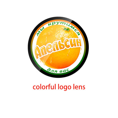 LED Logo Projection Custom Advertising Notice, Restaurant Welcome Image Sign, Caution Rotary Light Gobo Projector for Outdoor