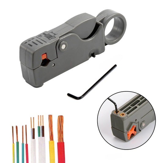 Stripping Pliers Decrustation Wire Cable Tools Stripper Stainless Steel Hexagon Wrench Accessory Insulated Electrical Straigh