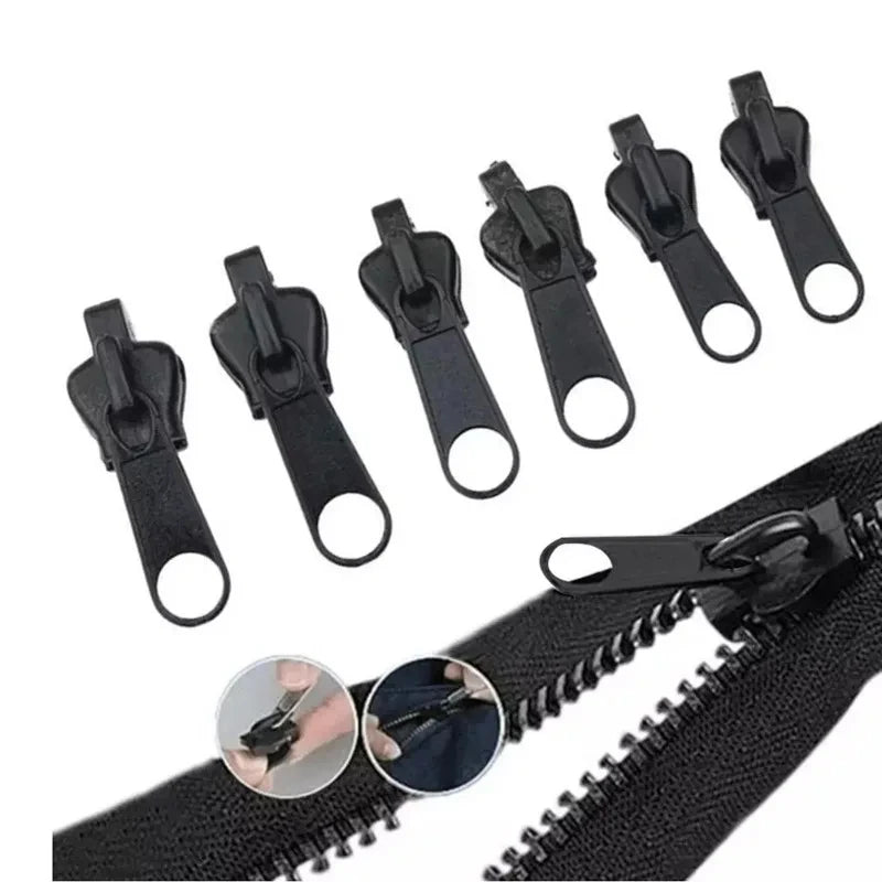 3 Sizes Universal Instant Fix Zipper Repair Kit Replacement Zip Slider Teeth Rescue Sewing Clothes Bag Zippers Tool Accessori