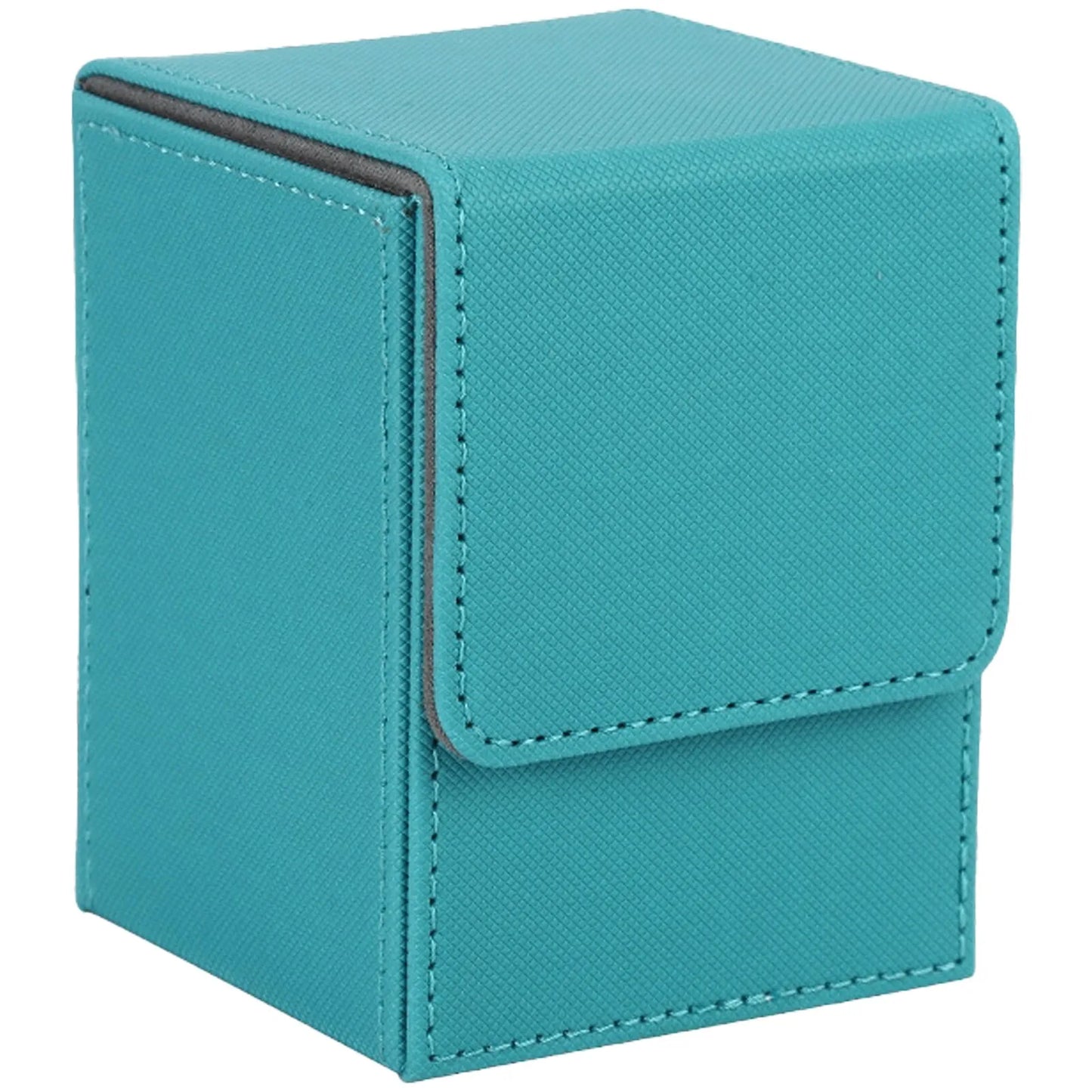 Card Fit For 100+Single Sleeved Cards , Leather Trading Commander Deck Box Compatible With Card Deck,Game Card Box