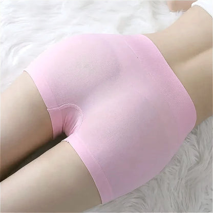 4pcs Safety Female Panties Pants For Women Seamless Body Shaping Casual Short Ladies Boxer Briefs Boyshorts Cotton Underwear