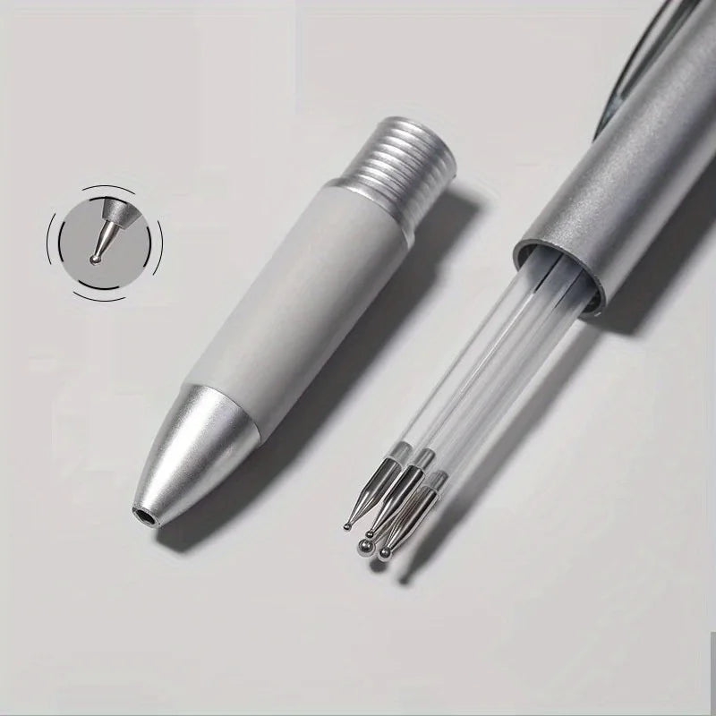 Nail Dotting Pen Nail Art Dotting Tools in Ballpoint Pen Design Nail Art Tip Dot Paint Manicure Kit for Dot Drawing Home Salo