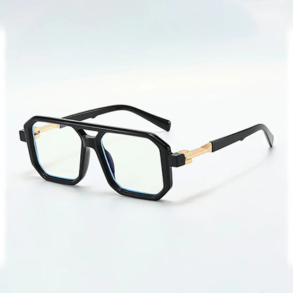 Light Frame Anti Blue Glasses Transparent Black Optical Glasse Women Men Square Eyewear Blocking eyeglasse Spectacle Eyeglass