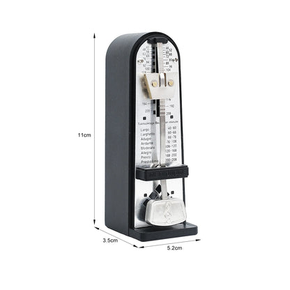 Mechanical Metronome Digital Counting Universal Metronome for Piano Guitar Bass Ukulele Drum Violin Saxophone