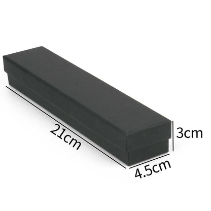 1PCS Black Square Jewelry Display Gifts Box Organizer Engagement for Ring Earring Brooch Necklace Bracelet Packaging Boxes - 