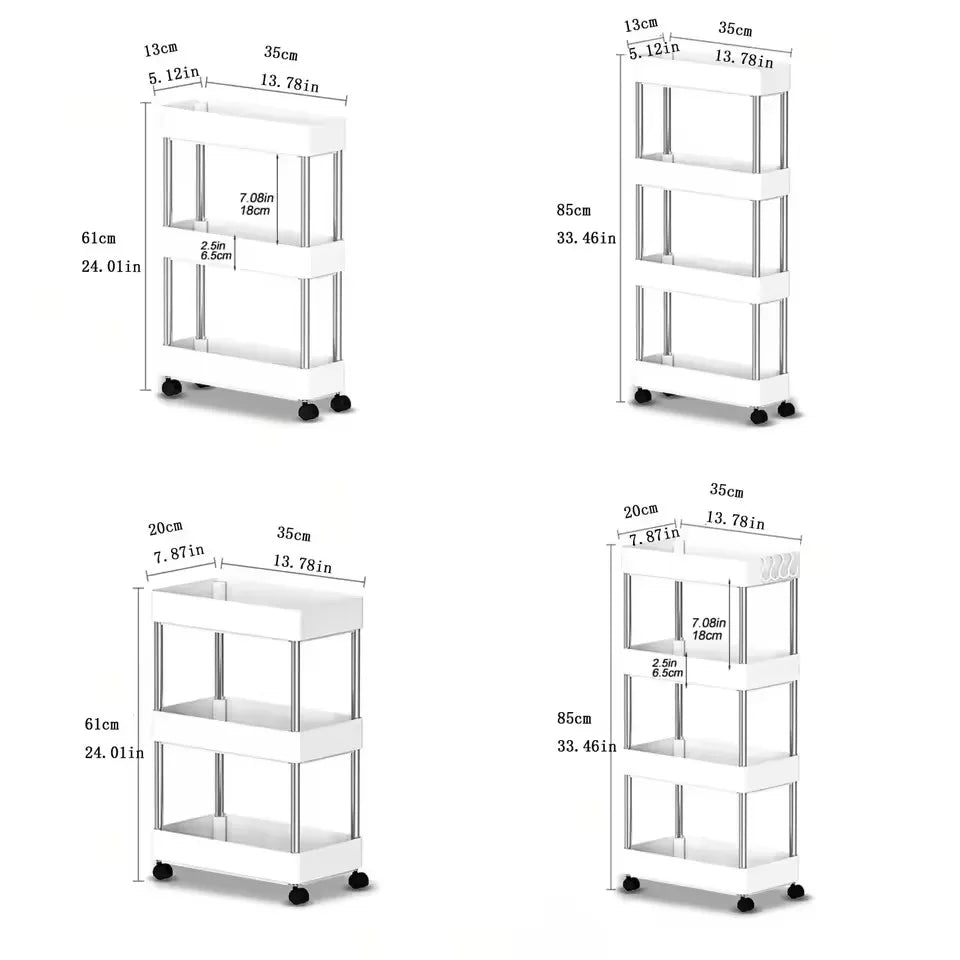 New Kitchen Narrow Cabinet Living Room Floor Partition Frame Home Bathroom Cabinet