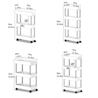 New Kitchen Narrow Cabinet Living Room Floor Partition Frame Home Bathroom Cabinet
