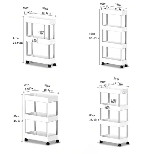 New Kitchen Narrow Cabinet Living Room Floor Partition Frame Home Bathroom Cabinet