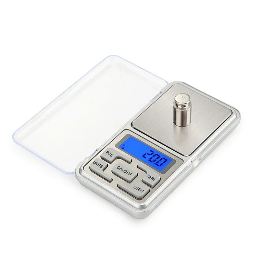 High Precision Mini Pocket Scale 500g/0.01g, Portable Digital Jewelry Scale, Accurate Small LCD Weighing Device for Easy Carr