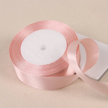 6/10/15/20/25/40/50mm Satin Ribbons DIY Artificial Crafts Wedding Party Supplies Handicraft Sewing Accessories Material 22met