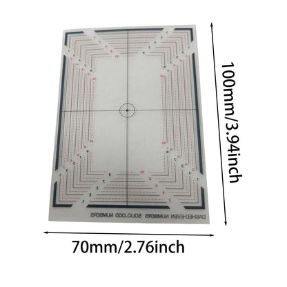 Card Centering Grading Tool for Pokémon TCG, Trading Card Grading for Collectible Cards - 1pcs