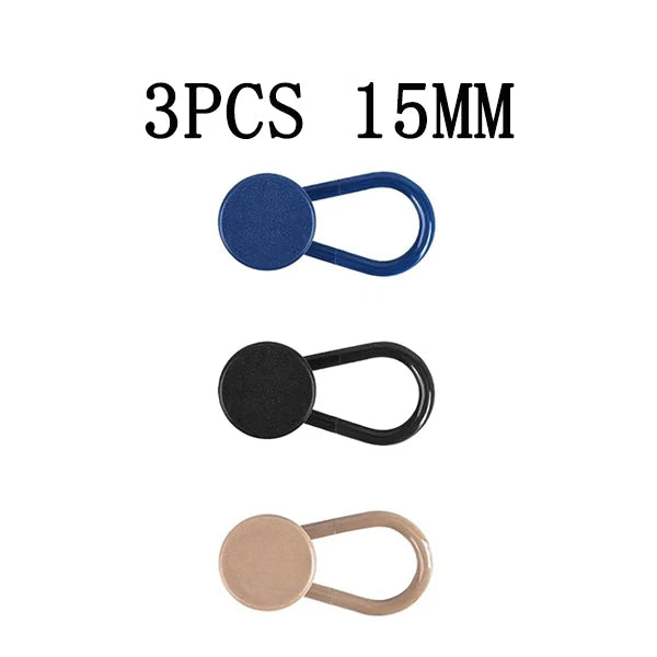Pants Button Extender Shirt Collar Extenders Jeans Waist Extender Metal Button No Sew Button for Extender Jeans Pants Collar 