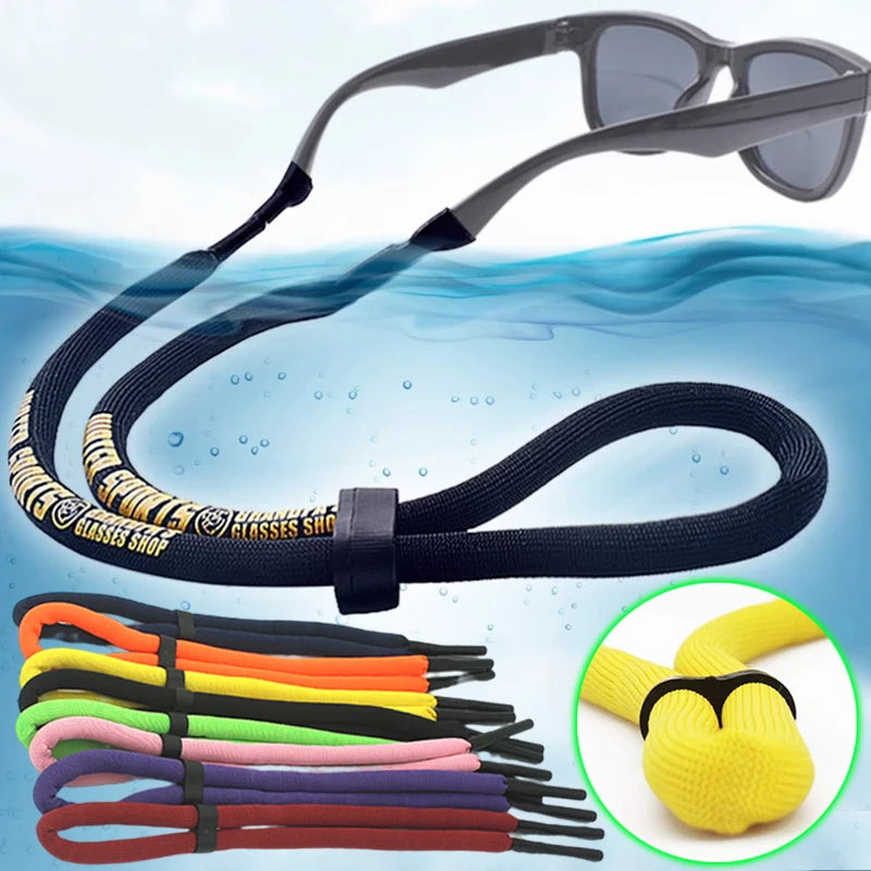 Unisex Water Sports Floating Sunglasses Chain Anti-Slip String Glasses Ropes Band Cord Holder Goggle Reading Eyeglasses Strap