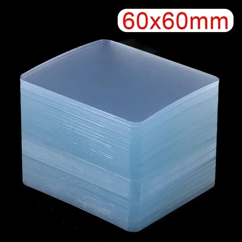 Ultra-strong Glue Double Sided Adhesive Tape Transparent Square Wall Stickers Patch for Bathroom Seamless Waterproof Nano Tap