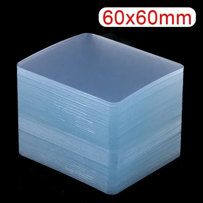 Ultra-strong Glue Double Sided Adhesive Tape Transparent Square Wall Stickers Patch for Bathroom Seamless Waterproof Nano Tap