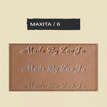 MAXITA Movable Type Hot Foil Stamping Kit | English Brass Type Set for Leather Craft, Packaging, and DIY Embossing 306Pcs - F