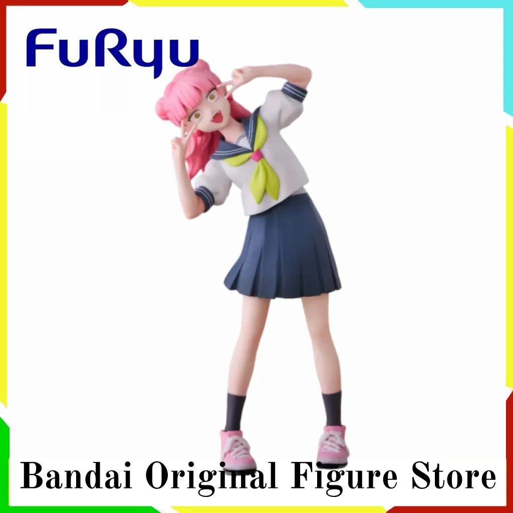 Original Furyu You and I Are Polar Opposites Anime Suzuki Miyu Muchute Action Figurine Toys PVC Model Figuarts Collection
