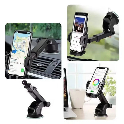 Sucker Car Phone Holder Mount Stand Suction Cup Smartphone Mobile Cell Support in Car Bracket For iPhone Xiaomi Huawei Samsun