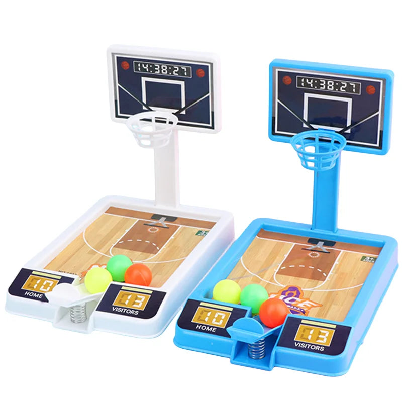Board Game Mini Basketball Finger Shooting Machine Party Table Interactive Sport Games Parents Children Boys Girls Desktop To
