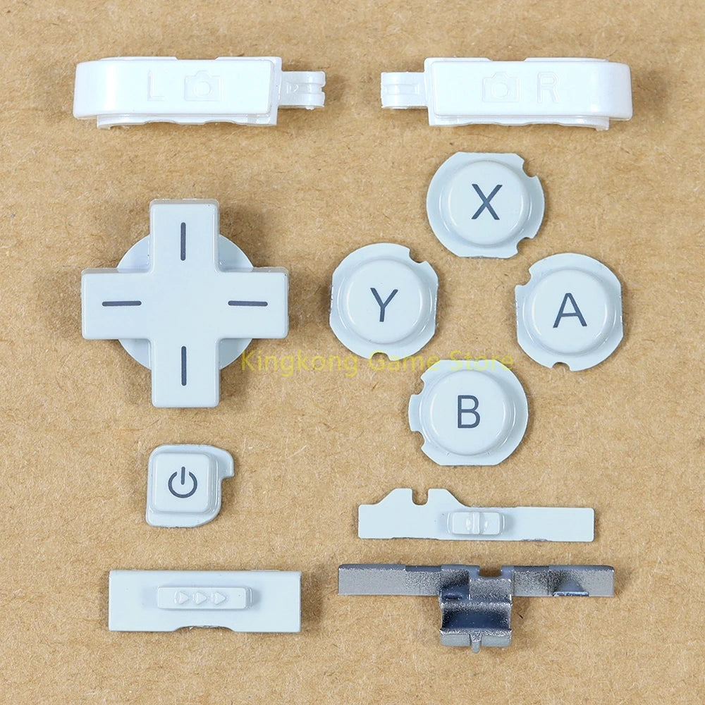1Set Full Buttons For Nintend 3DS ABXY Button Cross D Pad Button Power On Off Buttons Kit For 3DS Game Console Replacement - 