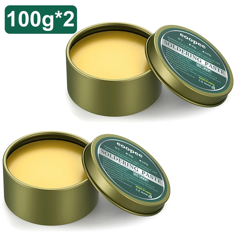 Solder Paste Rosin Flux 10g/30g/100g Lead-free Welding Flux Iron Repair Welding Paste Soldering Tin Soldering Oil Soldering F