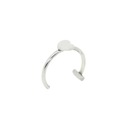 1Pc Stainless Steel Fake Nose Ring Hoop Septum Rings C Clip Lip Ring Earring Fake Nose Piercing Women Body Jewelry Non-Pierce
