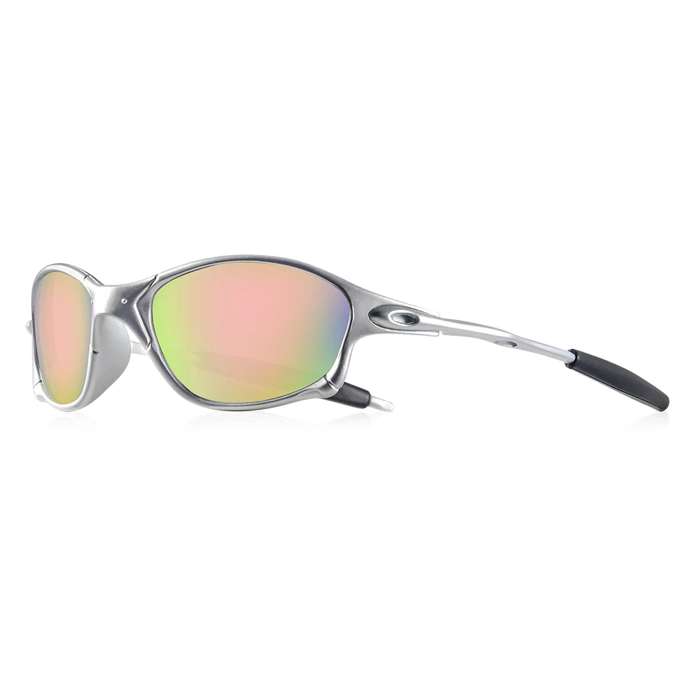 CRIXALIS Rectangle Full Rim Frame Sunglasses For Men Y2K Mirror Vintage Classic Taking Photos Sand Sea Drivng UV400 Shade - P