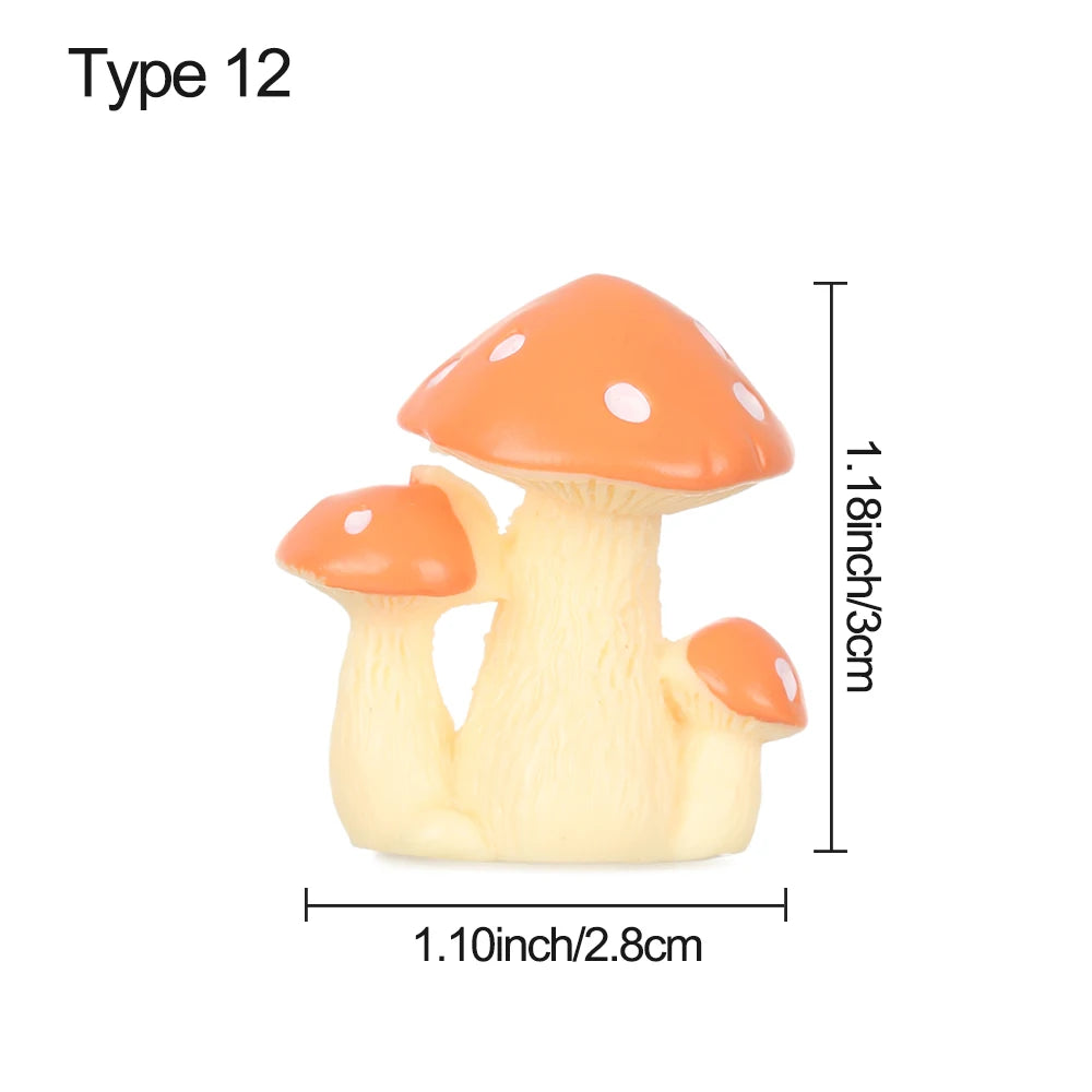 3pcs Table Chairs Miniature Set Mini Fairy Garden Furniture Ornaments Kit for Dollhouse Accessories Home Micro Landscape - 12