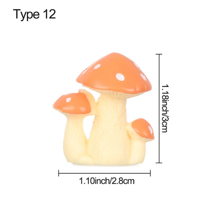 3pcs Table Chairs Miniature Set Mini Fairy Garden Furniture Ornaments Kit for Dollhouse Accessories Home Micro Landscape - 12