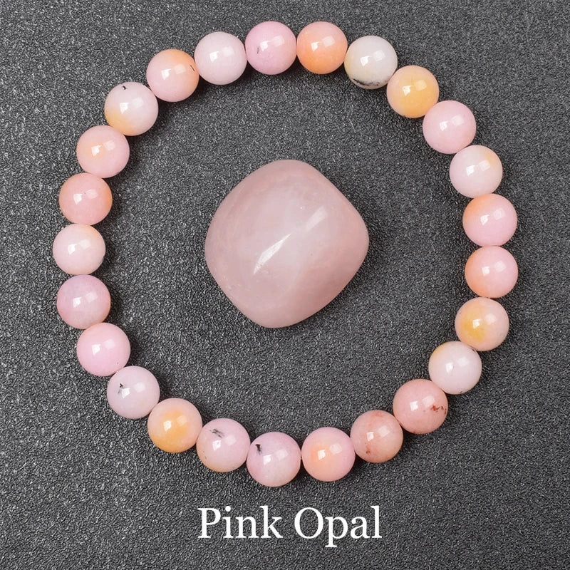 Natural Golden Obsidian Stone Beads Bracelet Men Women Golden Light Rainbow Obsidian Raw Stone Round Bead Natural Energy Jewe