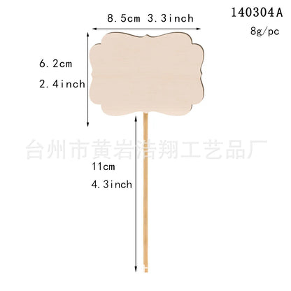 10PCS Fairy Wands Craft Kit Unfinished Wooden Princess Wands DIY Fun Party Supplies for Birthday Parties Gift Craft Activity 