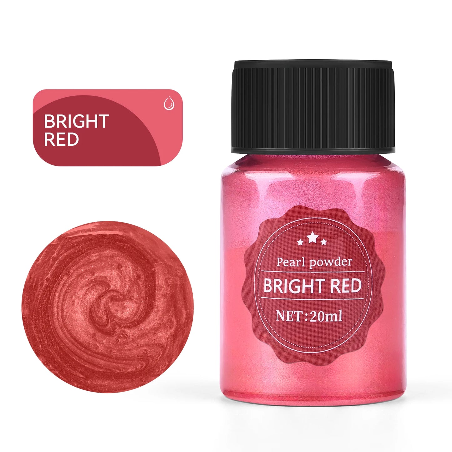 20ml Pearlescent Mica Powder Epoxy Resin Pigment Kits Dye Pearl Pigment Natural Mica Mineral Powder DIY Jewelry Crafts Candle