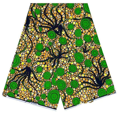 2024 6 Yards 100% Cotton Veritable Wax Pagne African Super Real Holland Wax VL Original Batik Lace Dress Dutch Loincloth - Bu