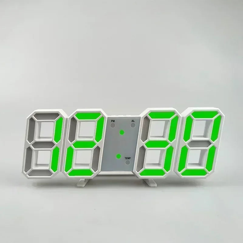 Digital Wall Clock Desk Watches Electronic Alarm Modern Home Decoration for Bedroom Decor Interior Led Table Clocks Living Ro